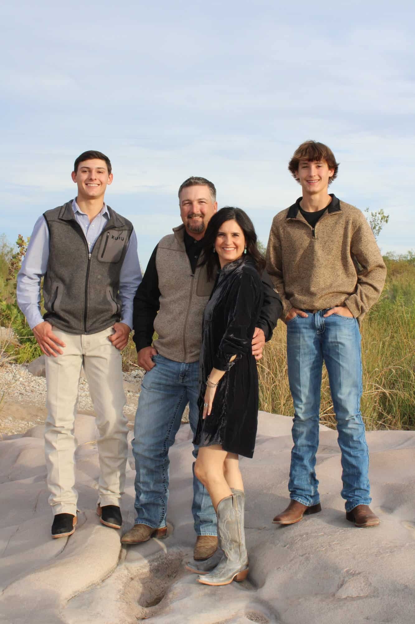 trey garrett and family garrett realty and auction